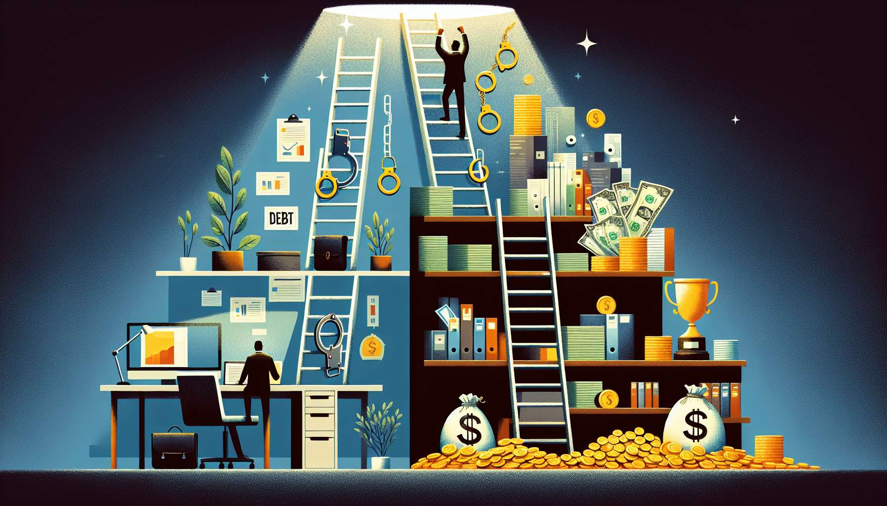 De la Deuda al Triunfo: Cómo Emprender y Ahorrar de Forma Inteligente