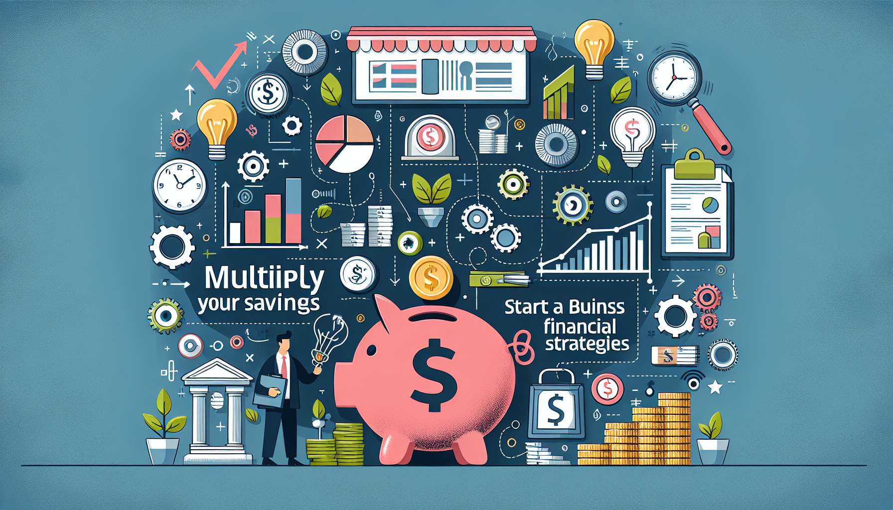 Potencia tus Ahorros: Estrategias Efectivas para Emprender con Éxito