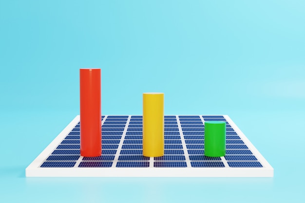 A graph showing the increasing demand for renewable energy in Venezuela, with projections for solar, wind, and hydroelectric power. The graph is overlaid on a map of Venezuela highlighting regions with high renewable energy potential.