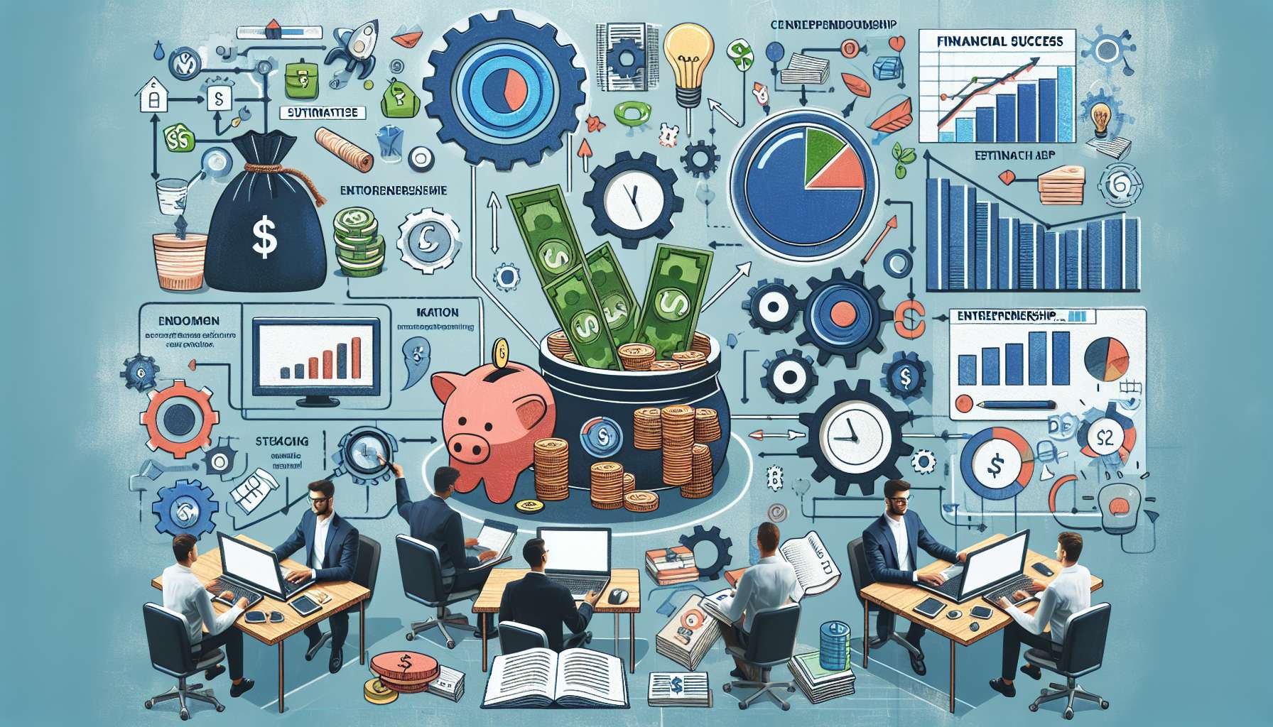 Claves para el Éxito Financiero: Emprender y Ahorrar con Eficacia