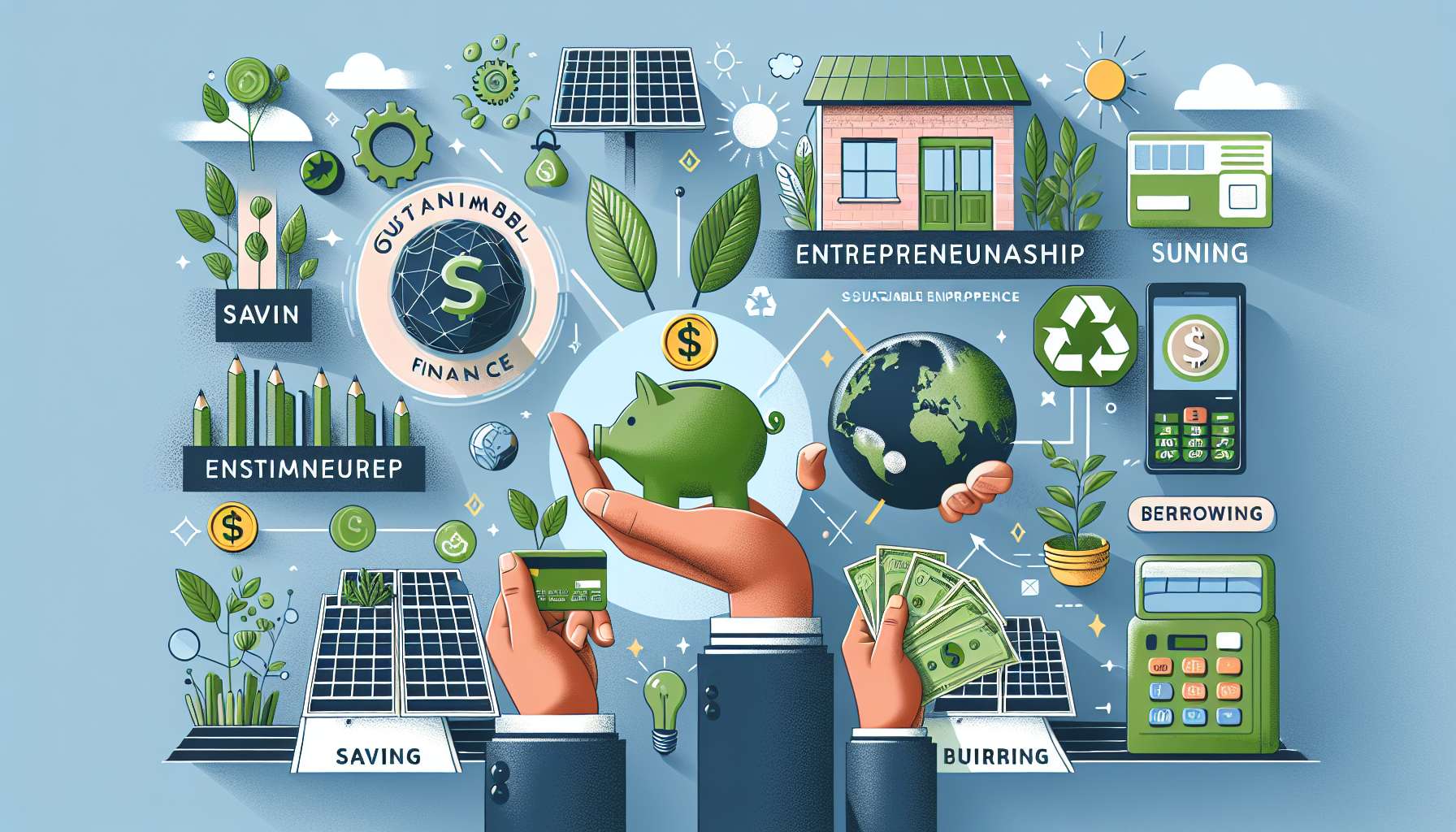Mejora tus finanzas: Estrategias de ahorro y crédito para negocios ecológicos