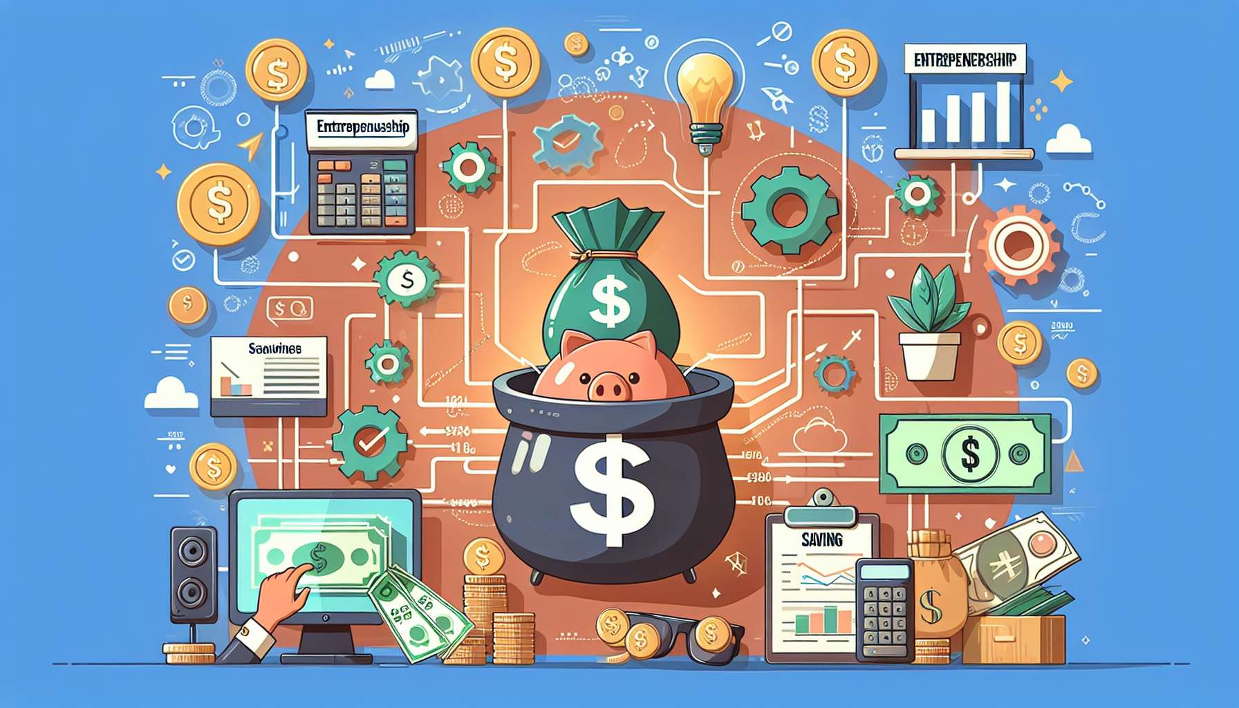 Potencia tus Finanzas: Claves para Emprender y Ahorrar con Éxito