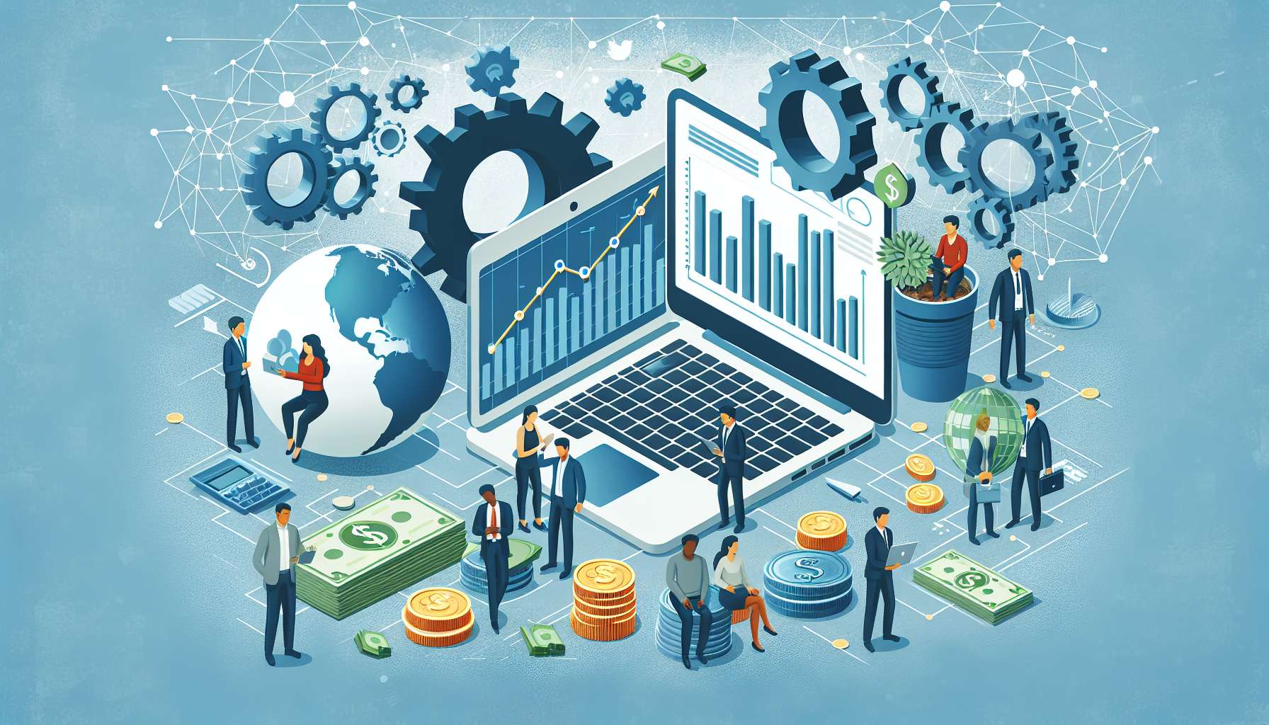 Estrategias Financieras Digitales para Emprendedores Modernos