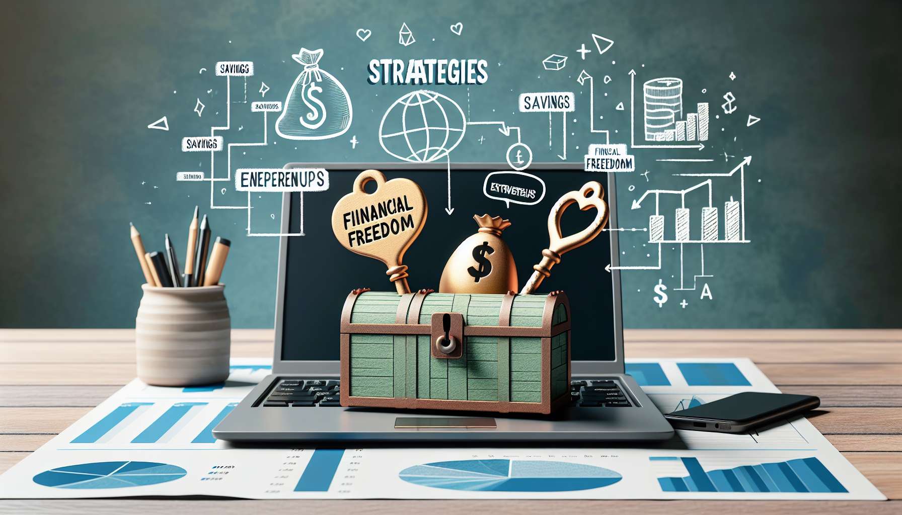Estrategias Financieras: Ahorro y Libertad para Emprendedores