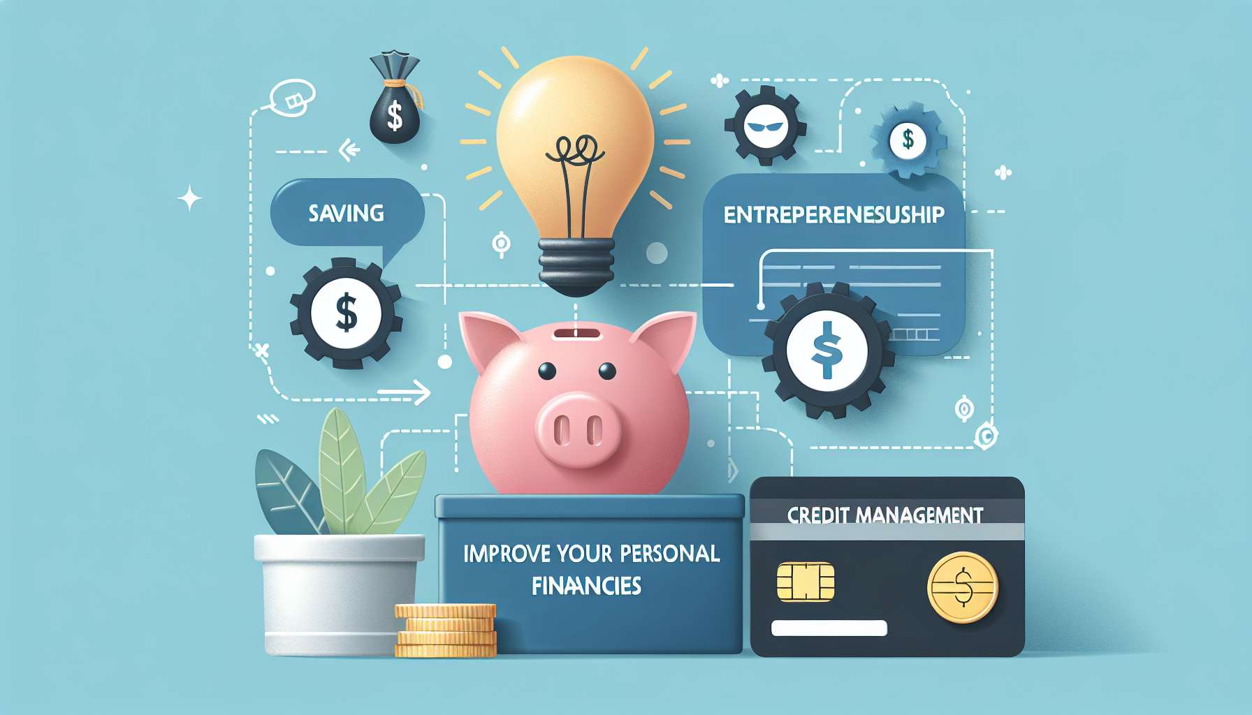 Optimiza tus Finanzas: Ahorro, Emprendimiento y Manejo de Crédito