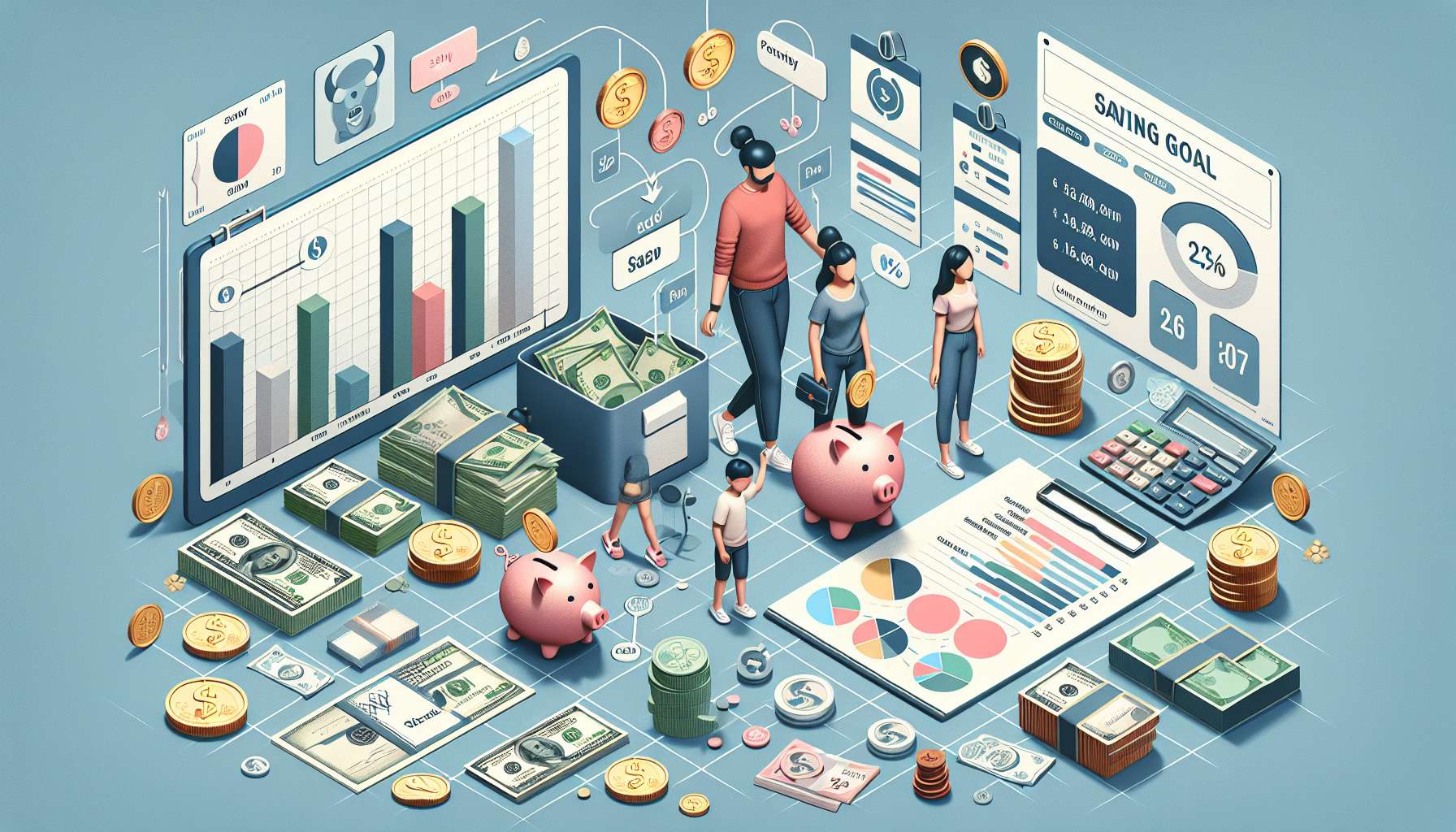 Mejora tus finanzas familiares y logra tus objetivos de ahorro fácilmente